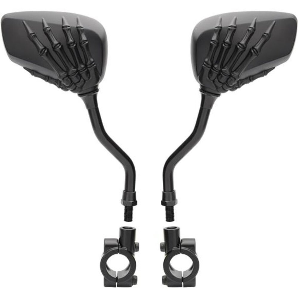 1 Pair Bicycle Mirror,Big View Bike Rear View Mirror Blindsight Multi Angle